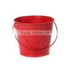 Colorful Metal Bucket With Handle