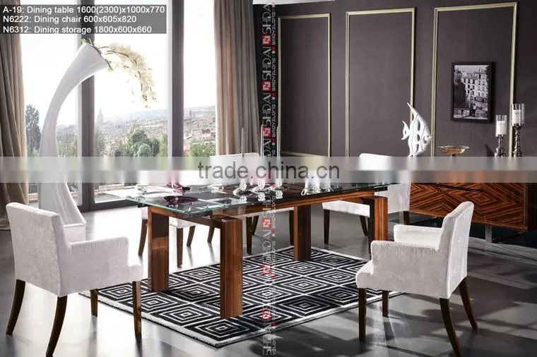 metal sideboard / stainless steel sideboard / low sideboard N6312