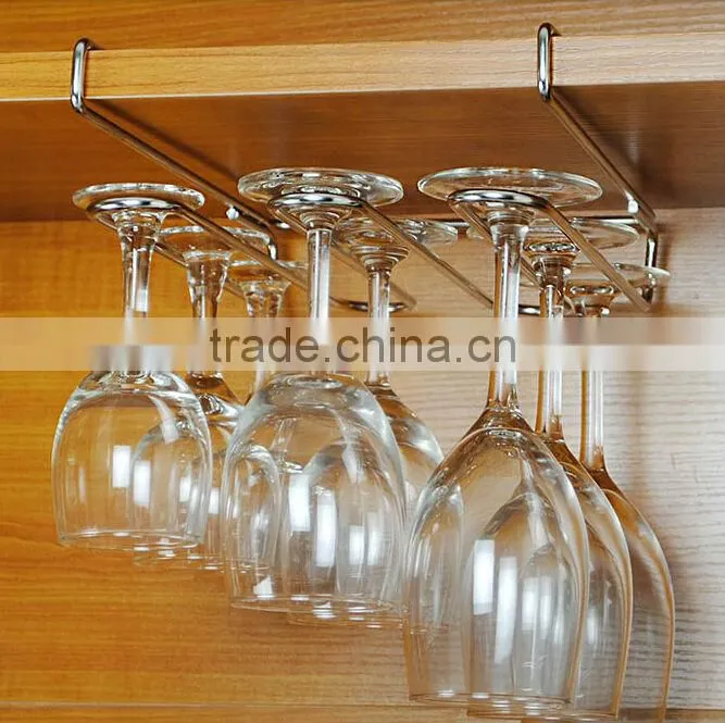 New Design Multi Fuction Under Cabinet Glass Stemware Holder