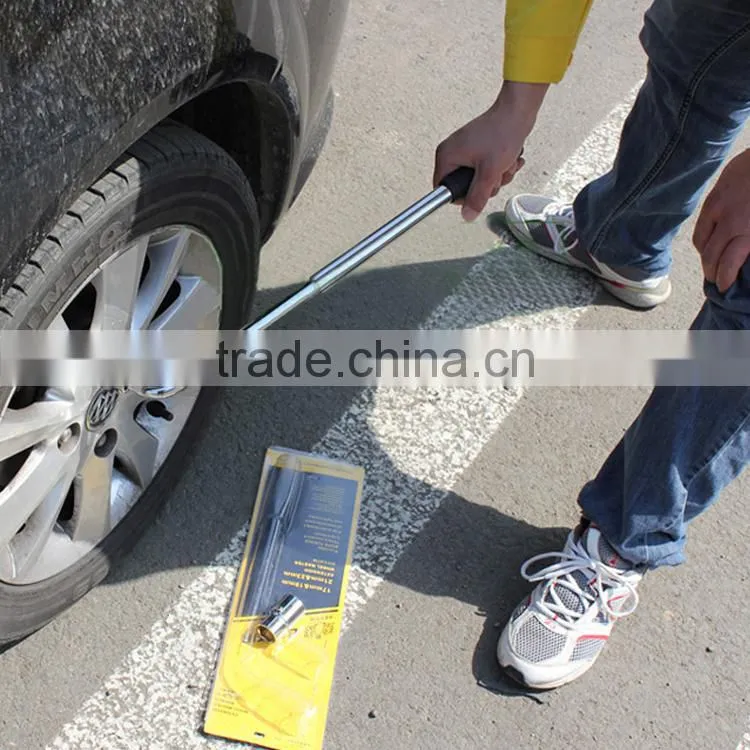 High quality L type wheel wrech with socket