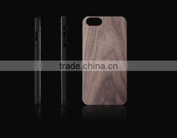 Natural Wooden Wood Bamboo Phone Case For Apple iPhone 6 6s/ Plus 5/5s Cover