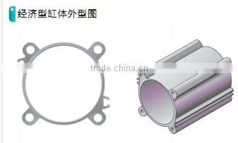 DNT-Series-Economical- oxygen cylinder ISO15552-Standard with high quality