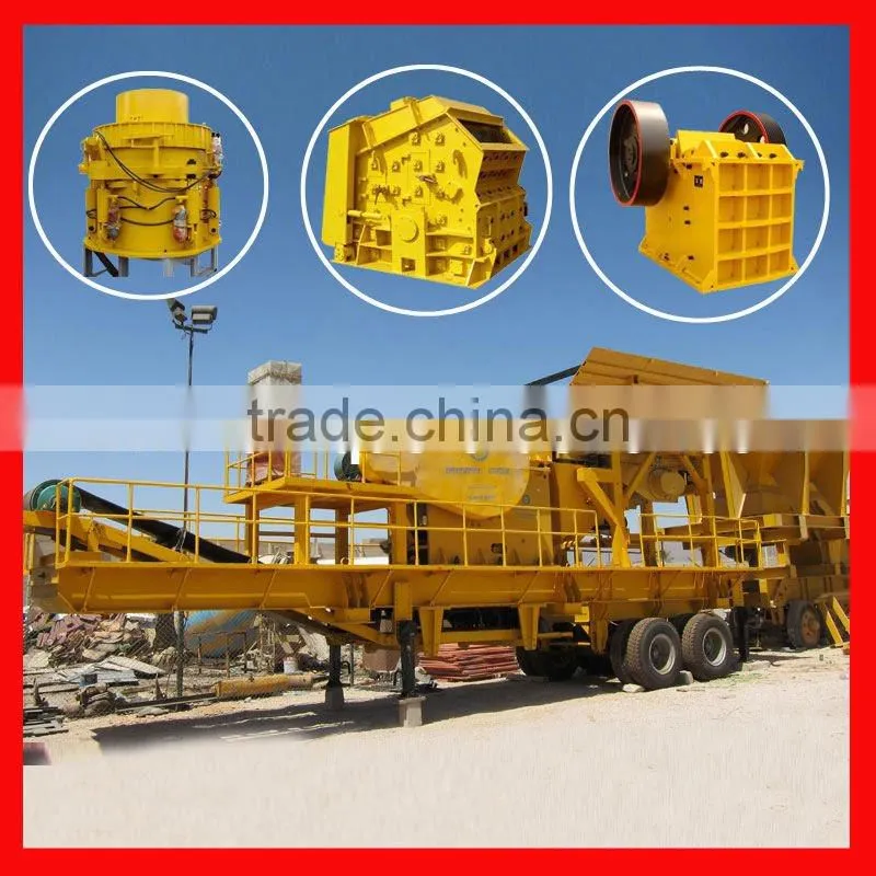 World Leading Supplier Mobile Crusher with High Quality for Sale