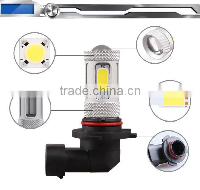 2015 New High Power Universal Auto Lamp 9005 Car Led Lighting 12V 24VLed Fog Light Made In China