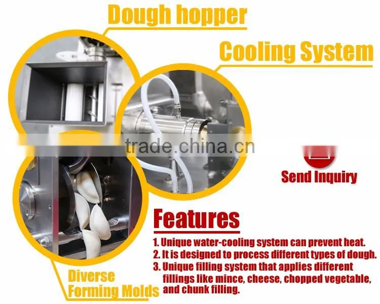 Anko Making Freezing Extrusion Automatic Frozen Empanada Making Machines