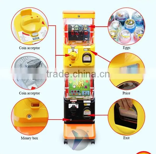 hot sell in 2016 arcade coin operated candy roller machine