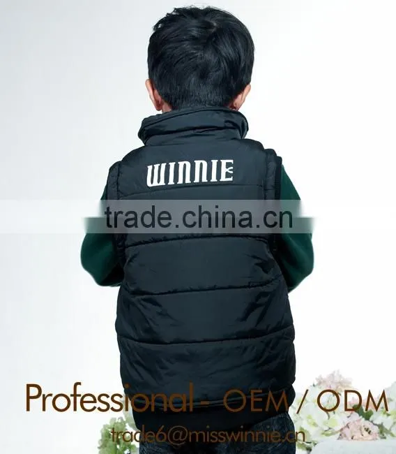 inexpensive boy vest,sleeveless winter vest,boys sleeveless jacket