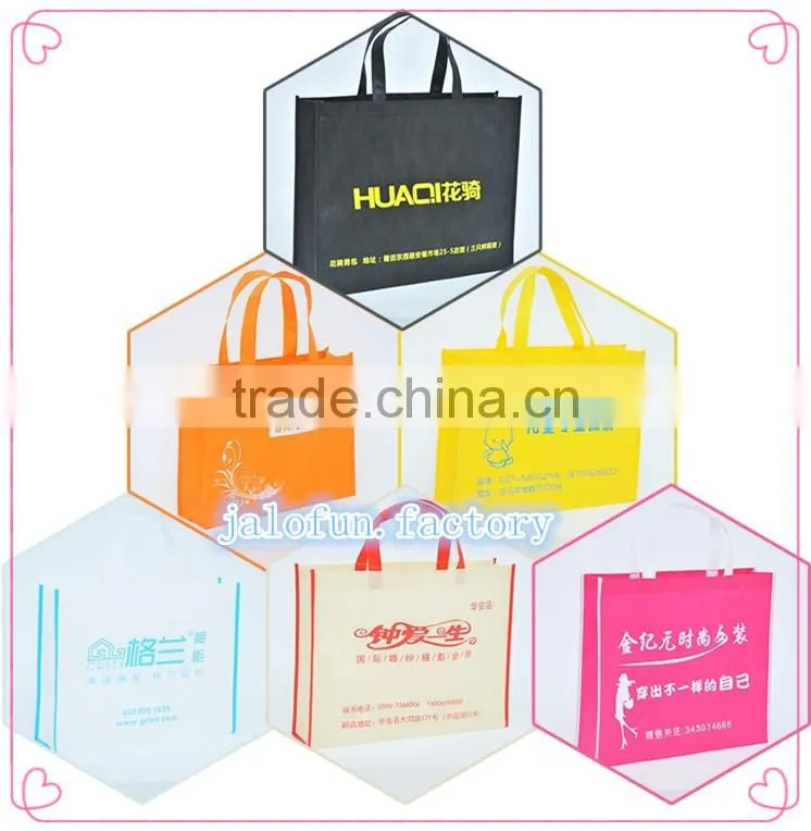 Guangzhou Wholesale Factory Advertising Shopping Non Woven Cloth Bag