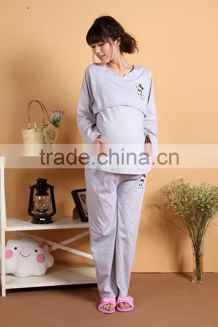 OEM Service Maternity Wear Breastfeeding skirt Month of pajamas