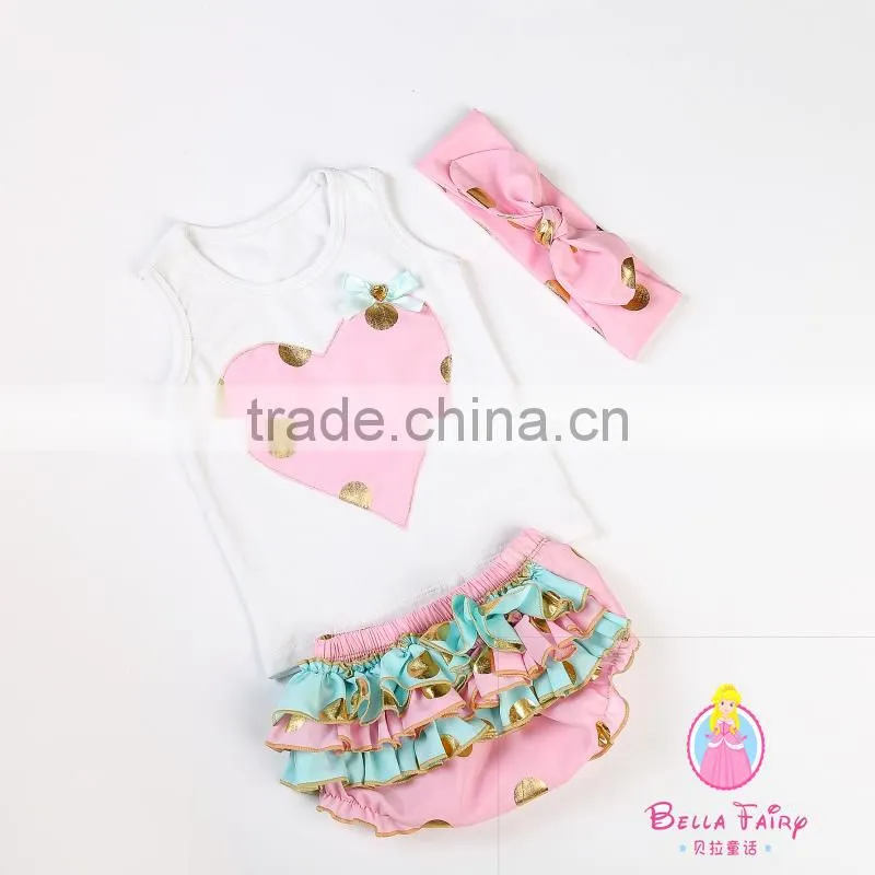 wholesale kids clothes outfits wholesale clothing dubai ruffle shorts set