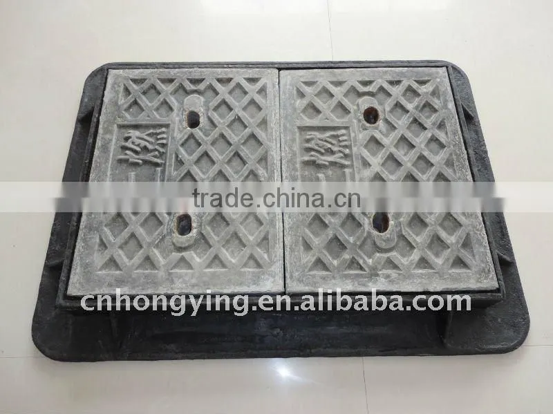 round steelfiber concrete well cover
