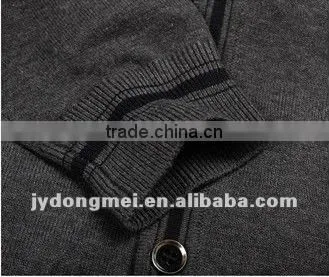 100cotton V neck Leisure man sweater