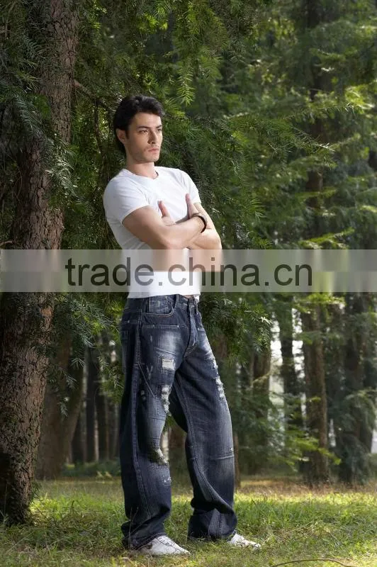 2016 high quality men's denim jeans