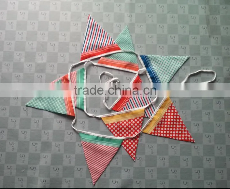 printed pennant bunting flag