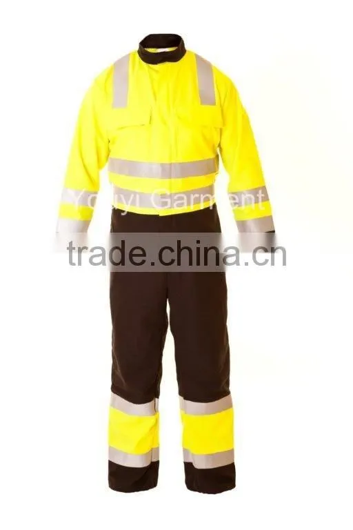 wholesale protective clothing dubai cotton overall with 3m reflective tape