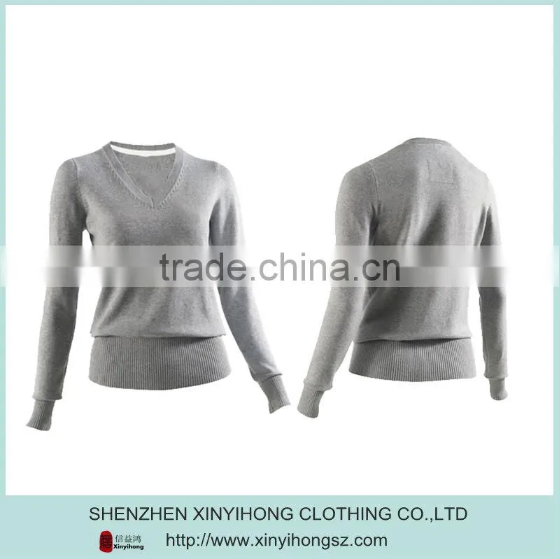 womens sports high quality V collar golf Knitwear