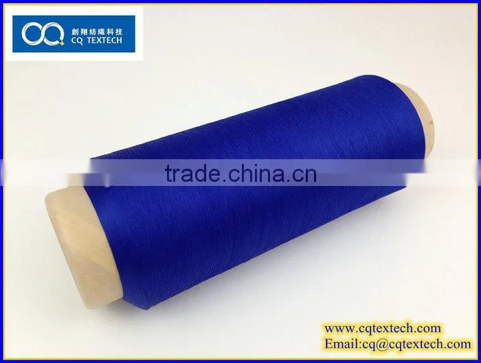 High Quality Traditional Covered Yarn Lable Polyester Dty 150D/48F