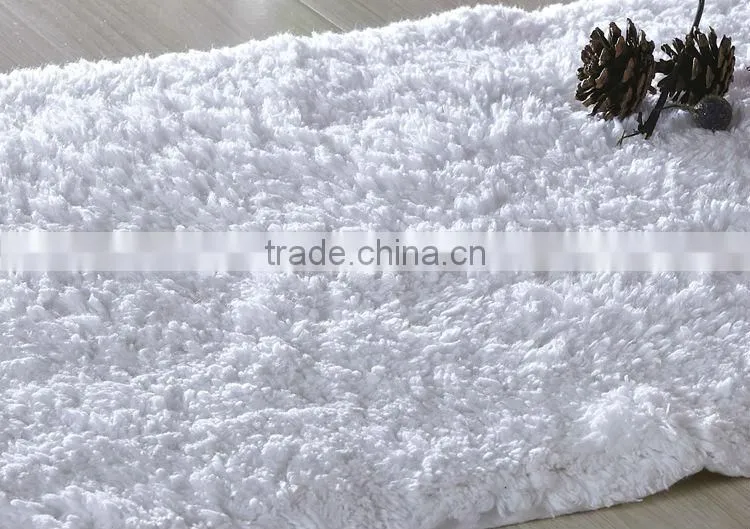100% cotton floor towel, tub rugs long terry piles plush bath mats