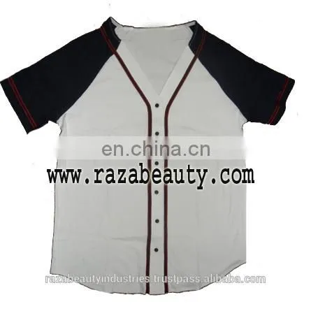 100% Cotton baseball/softball jersey/ free design with your own logo/full subliamted/100% polyester