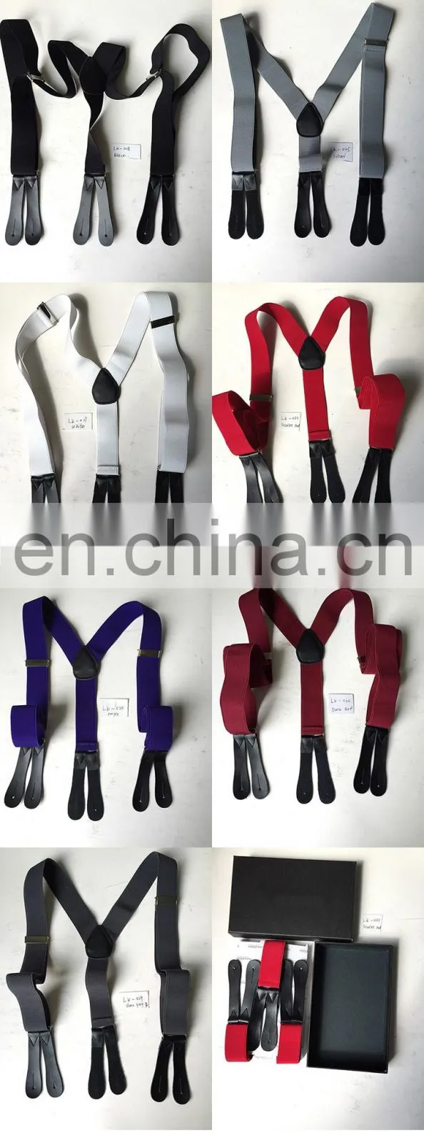 2016 High quality men's custom brace ,suspenders, wholesale braces