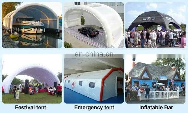 Meet CE standard outdoor cheap lawn inflatable bar tent for sale