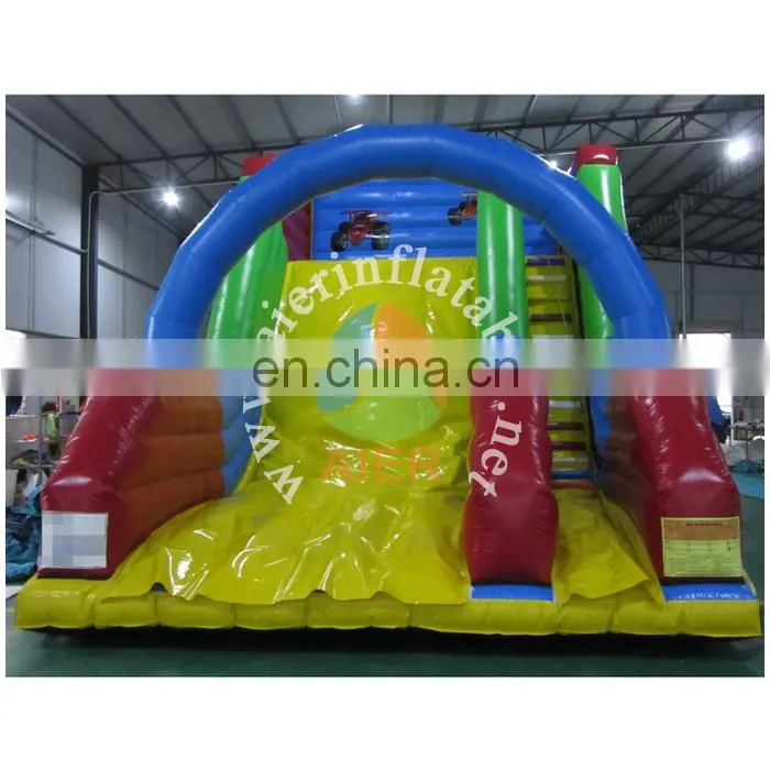 2017 Aier colorful commercial inflatable slide/inflatable stair slide/new design CE certified inflatable slide