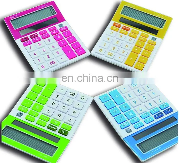 12 digits desktop electronic calculator