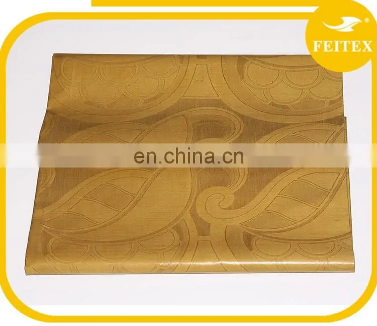 China Suppliers Bazin Riche African lace fabrics Cotton Guinea Brocade Discount Textile Material Fabric