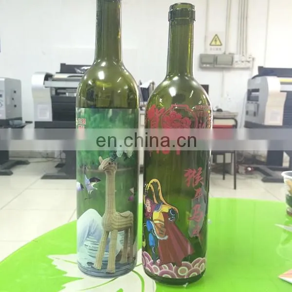 Large format bottle uv printer for company use