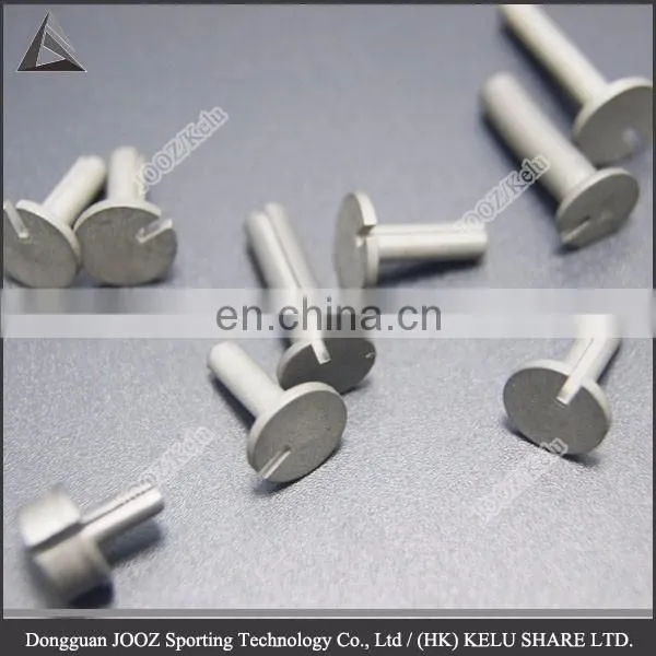 Tungsten weight vent slot golf shaft plug weight tungsten plug with slot