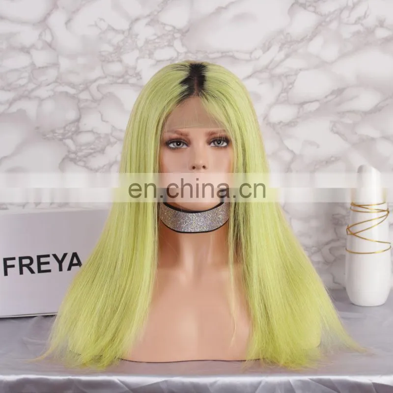 2018 hot sale brazilian hair color hair cosplay wig lace front wig