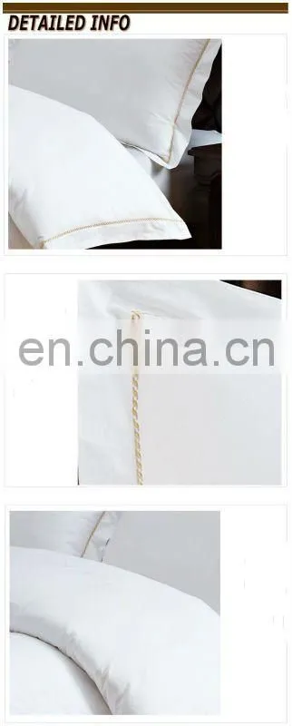 White Hotel Sheets Bed
