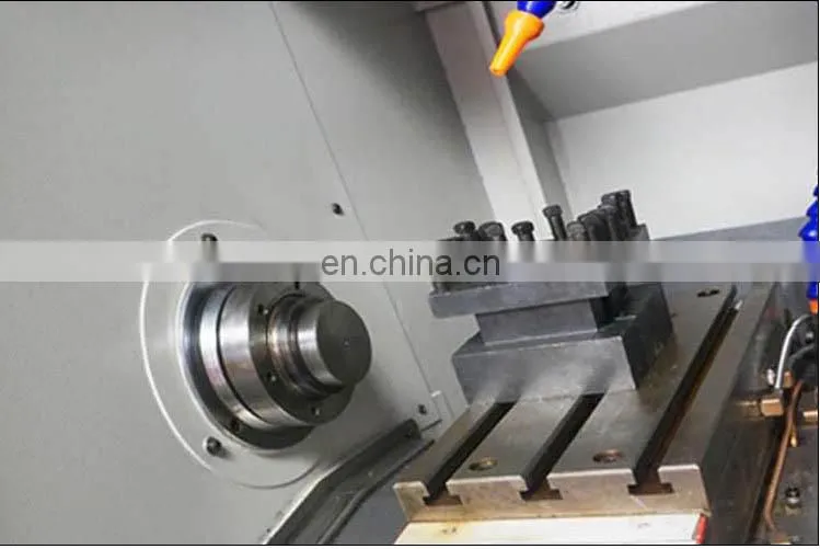China high speed horizontal 2 axis mechanical mini cnc lathe for sale
