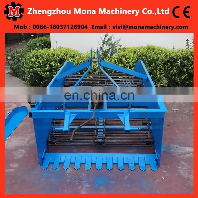 Small tractor mounted onion cassava sweet potato murphy carrot turmeric harvester