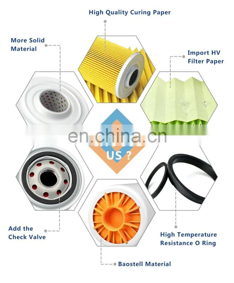 diesel engine parts fuel filter coolant filter 21192875