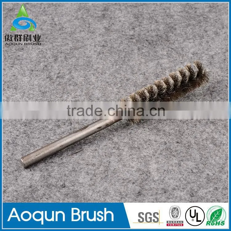 Nylon Tube Single Spiral Copper Fitting Brushes Manufacturer