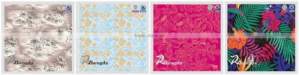 100% Polyester Outdoor Use Leaf Printed Fabric