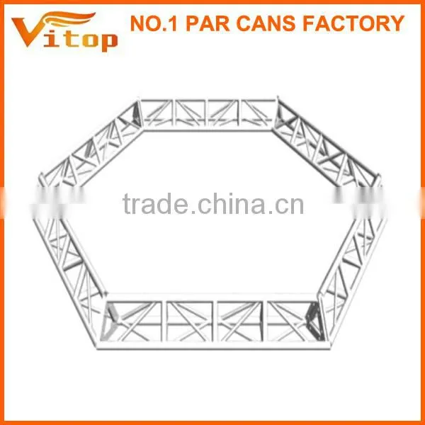 aluminum 6082-T6 truss stage curved truss