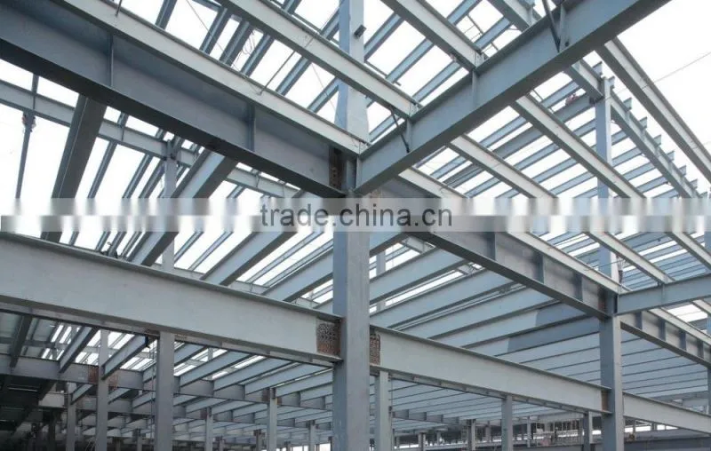 Large Span Steel Roof Truss Design For Prefab workshop