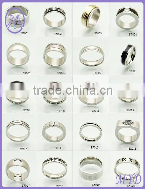 european style stainless steel star ring