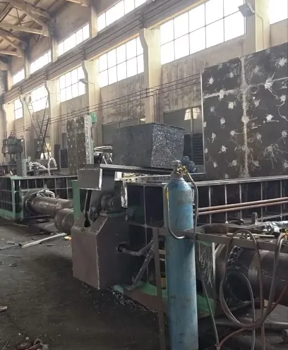 How a 250-Ton Baler Helped a Scrap Recycler Load More Material and Reduce Operating Costs