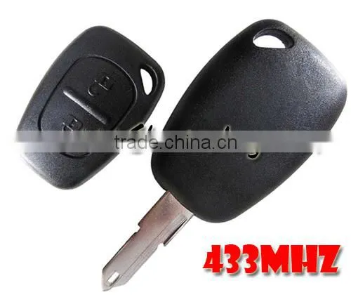Good quality 2 Button Remote Key With NE73 Blade for Reanult