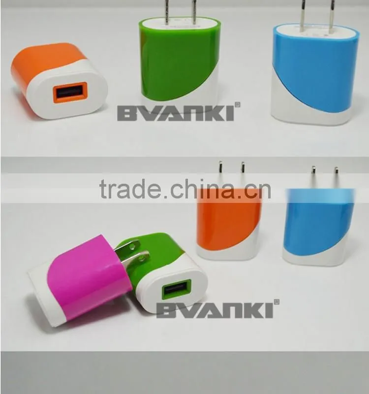 2016 hot new arrivals factory sale New Arrival USB Power Adapter 1A Quick Charger USB Travel Charger fast shipping
