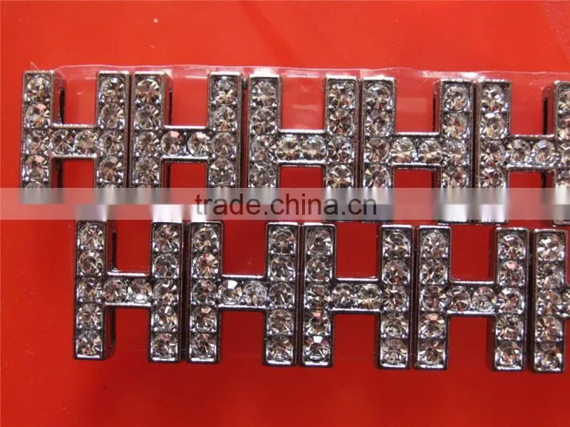 In stock fast delivery diamante slide letters 10mm