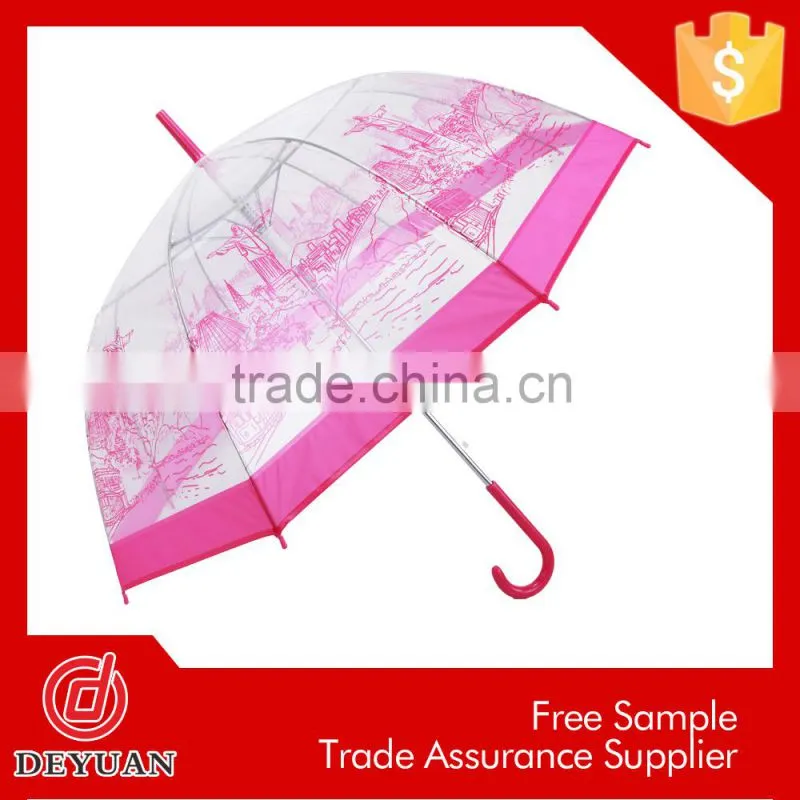baby strollers totes kids bubble clear pvc straight umbrella