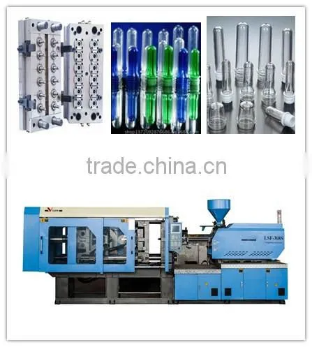 PET preform injection moulding machine