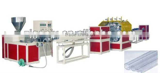 PVC Fiber Braided Pipe Extrusion Line PVC Fiber Pipe Machine