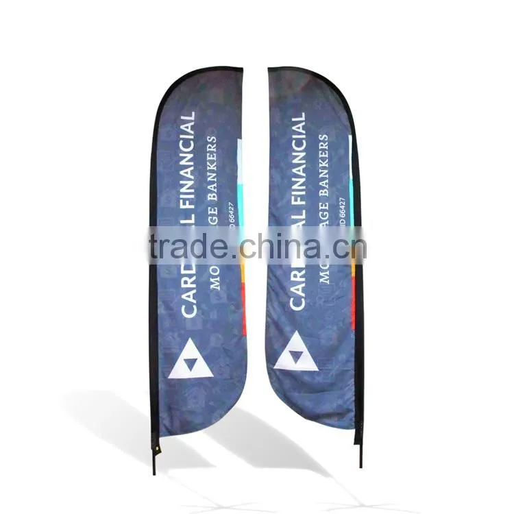 Best Price Newest Wholesale 5 Meter Feather Beach Flag