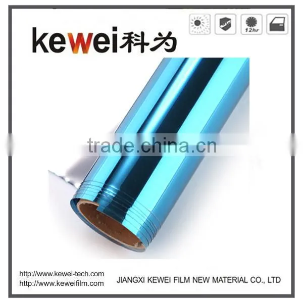 Kewei Gold-Silver Decorative films for building windows, high heat resistance window film,2PLY