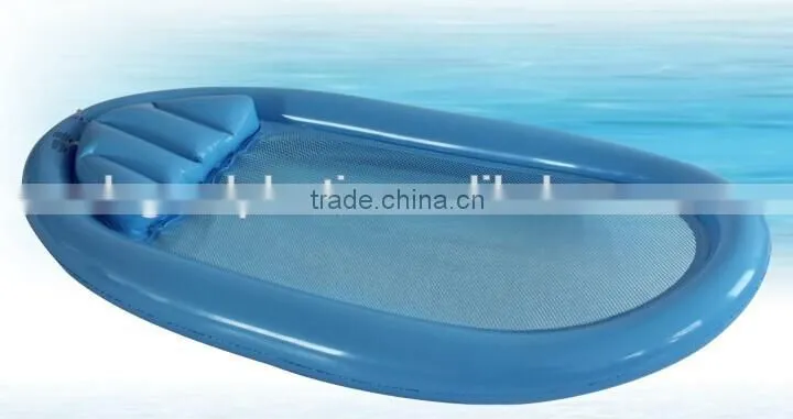 Swimming floating water mat, pvc inflatable beach rest mat